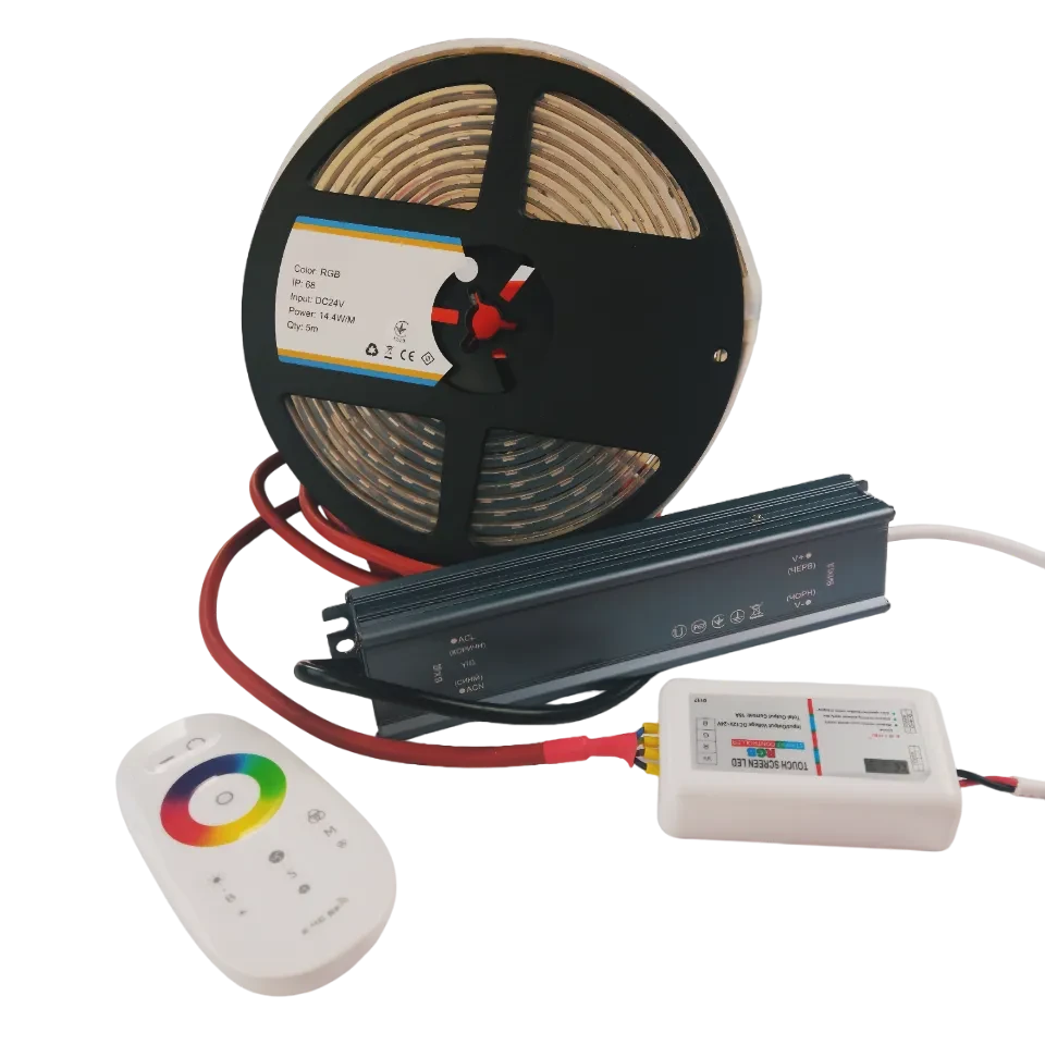 Комплект RGBW LED підсвітки Greus 5 м/п, ассорти