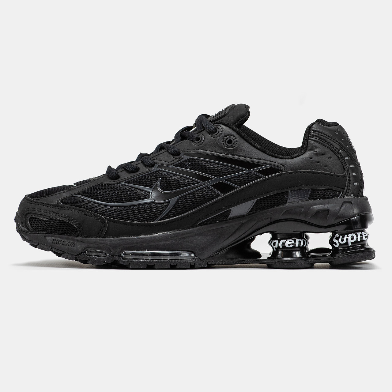 Чоловічі Кросівки Nike x Supreme Shox Ride 2 Black / Найк Суприм Шокс Райд 2