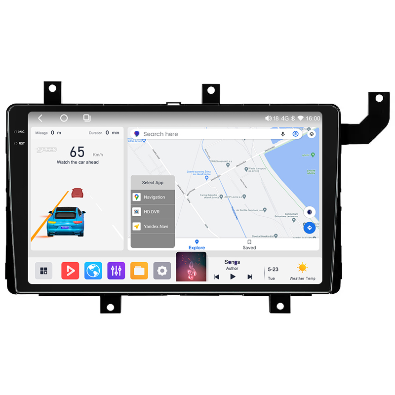 Штатная магнитола Mekede MS 2k Toyota Tacoma (2015-2021) CarPlay QleD, фото 1
