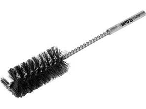 Щітка дротяна циліндрична з нержавіючої сталі YATO 32 х 65 х 200 мм Ø=8 мм YT-47697