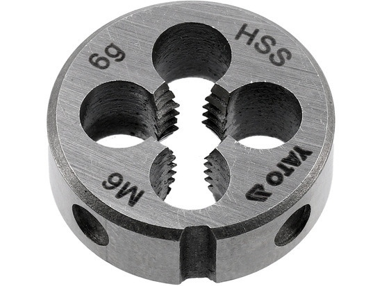 Плашка YATO M6 x 1 мм HSS М2 20 г YT-2963
