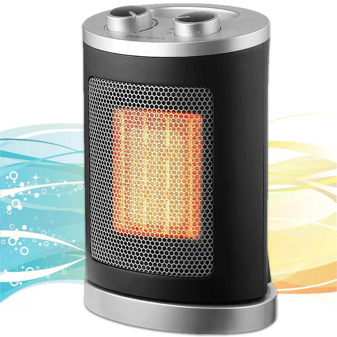 Тепловентилятор з керамічним нагрівачем на 2000 Вт DOMOTEC MS-5905 Ceramic, фото 1