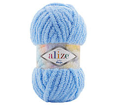 Пряжа Alize Softy MEGA Алізе Софті Мега, №40 блакитний