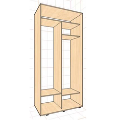 Шафа-купе Модерн-02 Алекса шафа розсувна 2 двері купити в Одесі, Україні