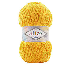 Пряжа Alize Softy MEGA Алізе Софті Мега, №216 мімоза