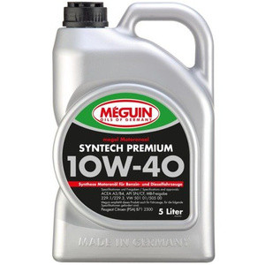 Моторне мастило Meguin Syntech Premium 10W-40 5 л.