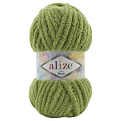 Пряжа Alize Softy MEGA Алізе Софті Мега, №485 болотний