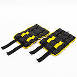 Обтяжувачі для ніг та рук (манжети для фітнесу та бігу) OSPORT Lite 2шт по 3кг (FI-0001-3), фото 3