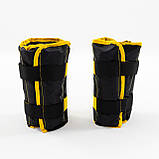 Обтяжувачі для ніг та рук (манжети для фітнесу та бігу) OSPORT Lite 2шт по 3кг (FI-0001-3), фото 4