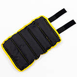 Обтяжувачі для ніг та рук (манжети для фітнесу та бігу) OSPORT Lite 2шт по 3кг (FI-0001-3), фото 5