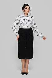 Спідниця Адель чорний 50 (102297)