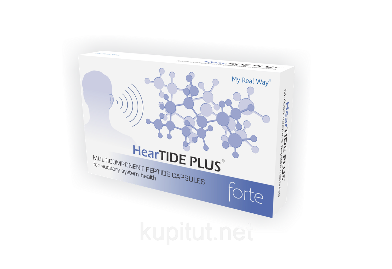 Hear TIDE PLUS FORTE пептидний комплекс для органів слуху, ХіаТАЙД ПЛЮС форте, фото 1