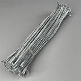 Пухнастий дріт (синель) 30 см - сірий, фото 3