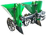 Дворядна саждалка картопляна на мототрактор КСН-68 (1т) з шириною міжрядь 60-70см, фото 3
