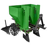 Картоплесаджалка дворядна «ДТЗ» КС-2М УПР,об'єм бункера 160л,міжряддя 60-65-70см, фото 2