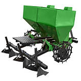 Картоплесаджалка дворядна «ДТЗ» КС-2М УПР,об'єм бункера 160л,міжряддя 60-65-70см, фото 3