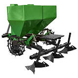 Картоплесаджалка дворядна «ДТЗ» КС-2М УПР,об'єм бункера 160л,міжряддя 60-65-70см, фото 4