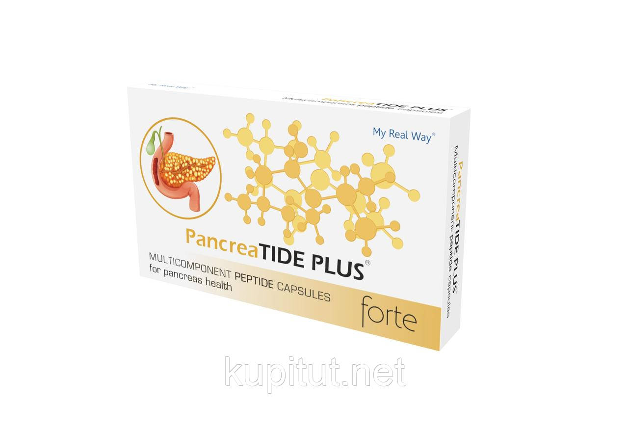 Pancrea TIDE PLUS FORTE (комплекс для підтримки структури та функцій підшлункової залози), фото 1