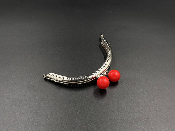 Фермуар. Колір "срібло". 10.5см, фото 1