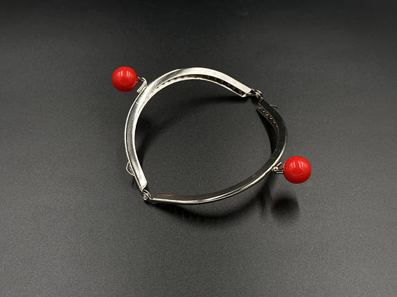 Фермуар. Колір "срібло". 10.5см, фото 2