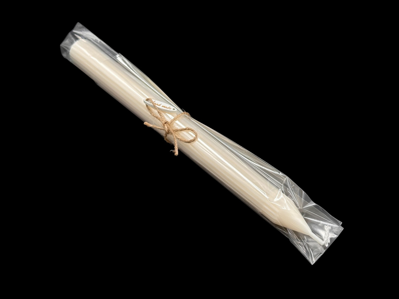 Свічка столова соєва. Рифлена . 24см 70 грам