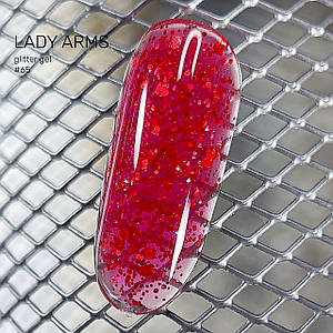 065 HOLIDAY and WINE builder GLITTER GEL Lady Arms 10гр.