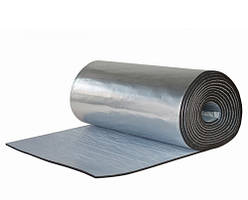 Фольгований утеплювач AD K-Flex 15мм x1500-12м ST DUCT KRAFT рулон 18 м.кв., самокл. спінений каучук