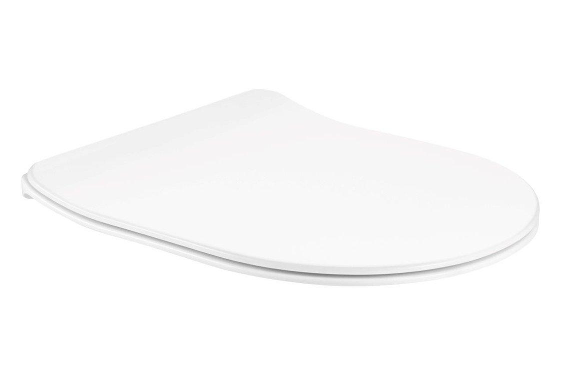Кришка для унітазу з повільним опусканням SUPER SLIM Fala 75468