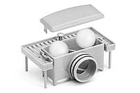 Лінійний трап WHITE GLASS 60 см WET&DRY Fala 75381 (сухий затвор), фото 5