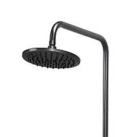 Змішувач для душу зі штангою з кульовим регулятором RETRO BLACK 2 Fala 75813, фото 3