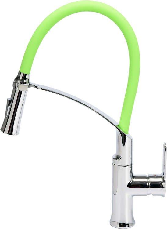 Змішувач для раковини з гнучким виливом FLEXIBLE 2-GREEN Fala 75679