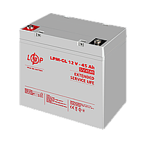 Акумулятор гелевий LPM-GL 12V - 45 Ah, фото 4
