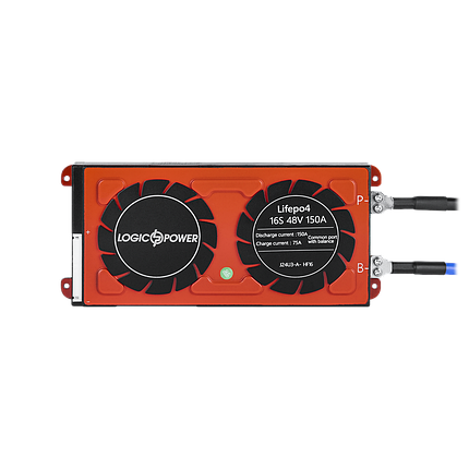 BMS плата LP LiFePO4 48V 16S Dis 150A Ch 75A, фото 1
