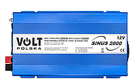 Перетворювач напруги інвертор SINUS 2000 ECO 24/230В 2000/1000Вт VOLT POLSKA, фото 3