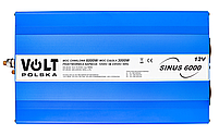 Перетворювач напруги SINUS ECO 6000 12/230В 6000/3000Вт VOLT POLSKA, фото 6