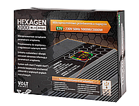 Перетворювач напруги HEX SINUS SOLAR 1000/2000Вт 12/230В VOLT POLSKA, фото 10