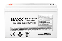 Гелевий акумулятор DEEP CYCLE MAXX 120(S)Ah 12V 4SUN, фото 3