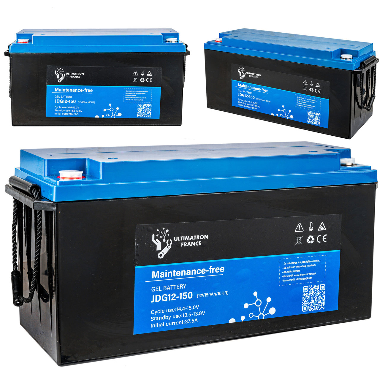 Гелевий акумулятор VRLA DEEP CYCLE 150Ah 12V JDG12-150Ah