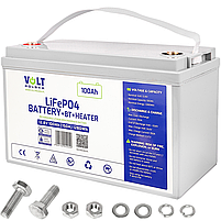 LiFePo4 BMS акумулятор 100 Аг 150 А 12 В BMS із самопрогріванням VOLT POLSKA, фото 5