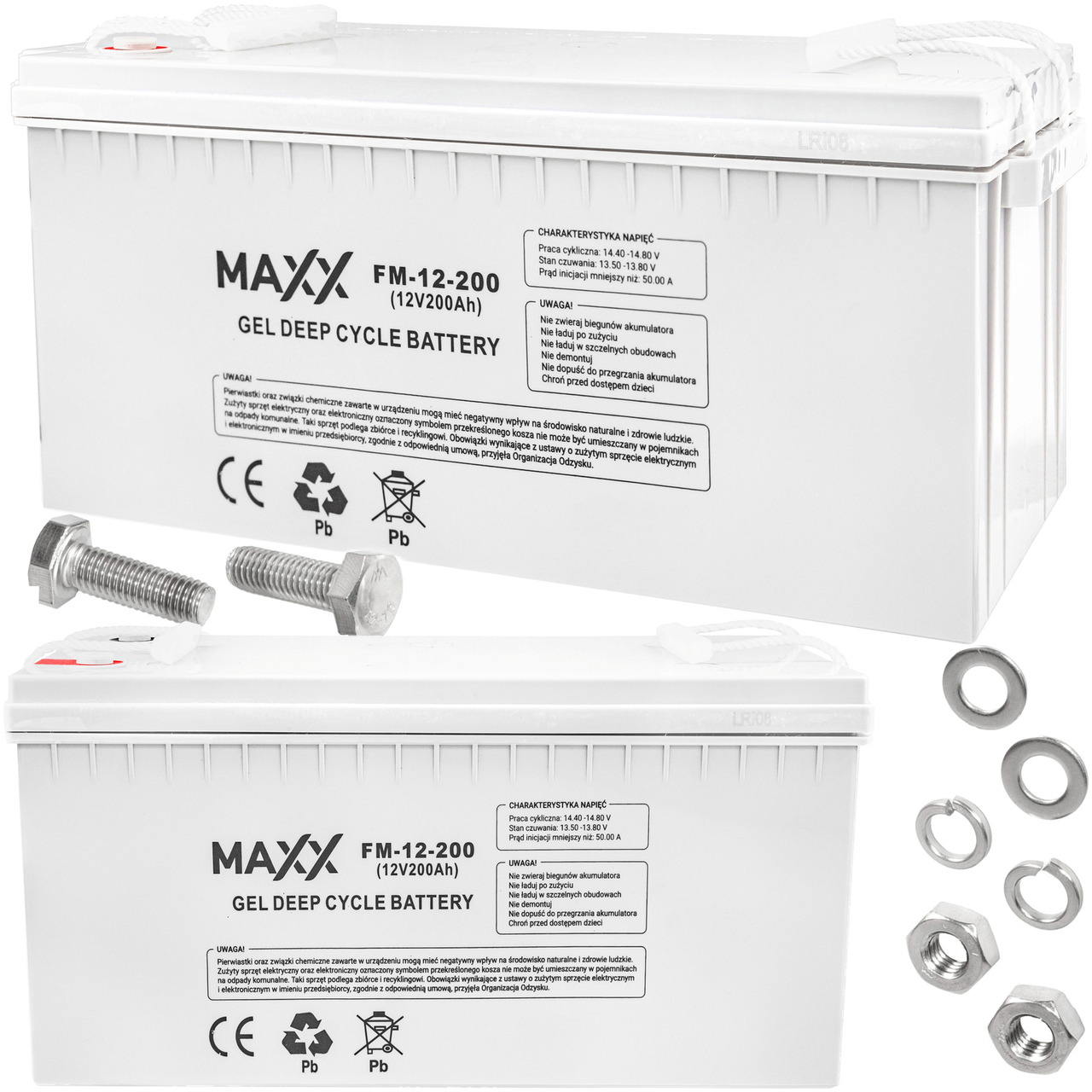 Гелевий акумулятор DEEP CYCLE MAXX 200 Аг, 12 В