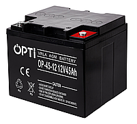 Акумулятор AGM OPTI 12V 45Ah необслуговуваний VOLT POLSKA, фото 3