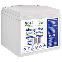 Акумулятор LiFePo4 60Ah 60A 12V BMS VOLT POLSKA, фото 3
