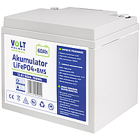 Акумулятор LiFePo4 60Ah 60A 12V BMS VOLT POLSKA, фото 4