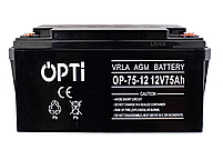Акумулятор AGM OPTI 12 В 75 Аг Необслуговуваний VOLT POLSKA, фото 5