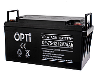 Акумулятор AGM OPTI 12 В 75 Аг Необслуговуваний VOLT POLSKA, фото 6