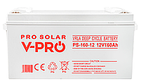 СОНЯЧНА батарея VPRO DEEP CYCLE 12 В 160 Аг Необслуговувана VOLT POLSKA, фото 4