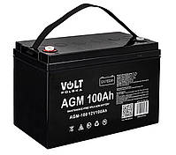 Акумулятор AGM 12В 100Ач необслуговуваний VOLT POLSKA, фото 5
