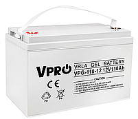 Необслуговуваний акумулятор V-PRO GEL 110 Аг 12 В VOLT POLSKA, фото 4