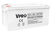 Необслуговуваний акумулятор VPRO GEL SOLAR 12 В 220 Аг VOLT POLSKA, фото 3