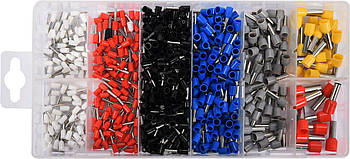 Набір кабельних наконечників і з'єднувачів 685 шт YATO YT-06895